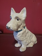 VINTAGE SYLVAC MAC TERRIER DOG Scotty Dog  C1950, Ceramic form 1209