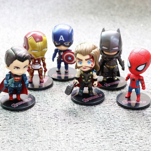 Marvel avengers chibi cake - avengers,