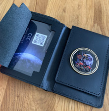 Leather ID Wallet with