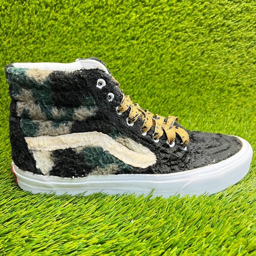 Vans sk8 camo sherpa womens - vans,