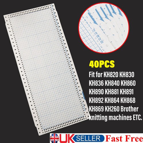 40pcs blank punch card - blank, 24