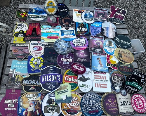 Beer pump clip badges - x,