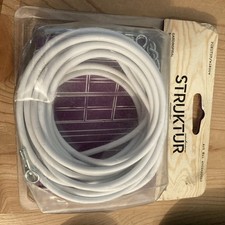 Curtain Wire 5 Metres & 10 Hooks and eye Struktur Scandinavia Art No. 4002-20042