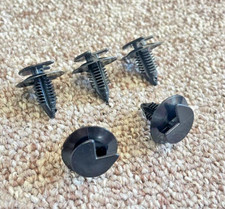 VOLKSWAGEN CARPET BOARDS HIDDEN TRIM PANEL FIXING BLACK TRIM CLIPS