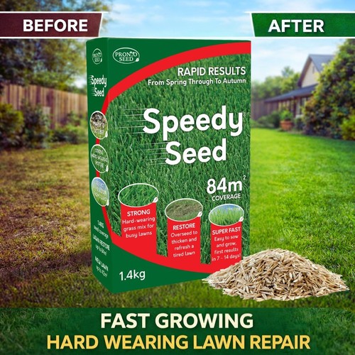 Grass seed fast - fast, growing