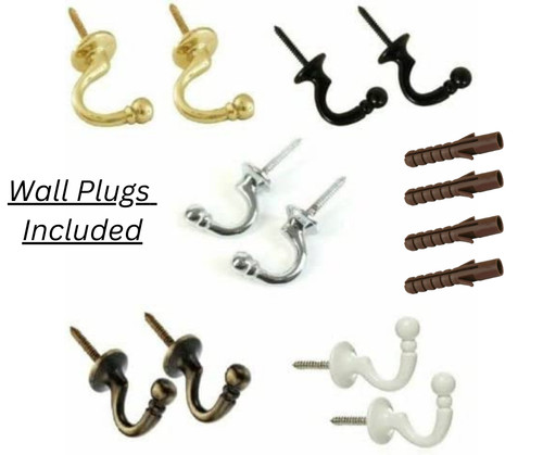 Curtain hooks hold - hooks,