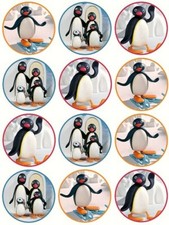 24 Pingu Penguin Fairy Cake