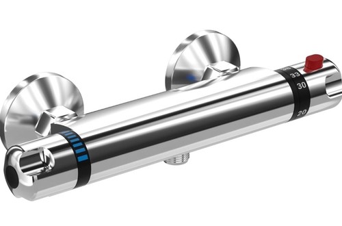 Thermostatic bath shower mixer - bath,