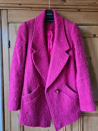 Warehouse pink wool - pink,