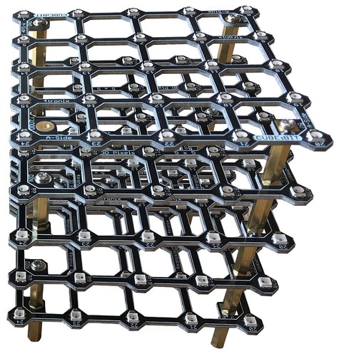Cube bit 5x5x5 rgb led - 5x5x5,