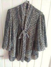 Top Zebra print tie up  bow