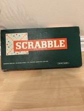 Vintage Scrabble Board Game