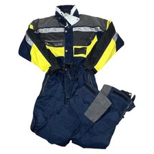 Vintage Dubin One Piece Ski Suit Snow Winter Retro 90s Outdoor Blue Mens Medium