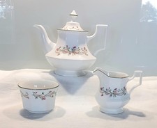 Johnson Brothers Eternal Beau Lidded Teapot, Sugar Bowl And Milk Jug