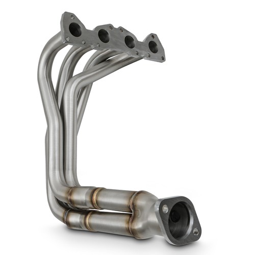 Stainless sport exhaust - stainless, 4-2-1