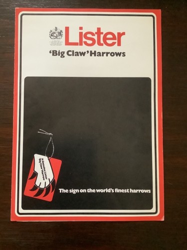 Lister big claw - lister,