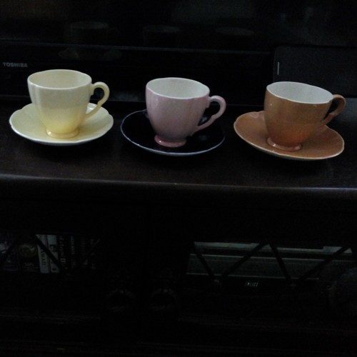 Carlton ware coffee - coffee, cups