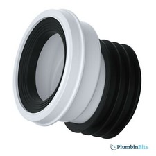 Viva 4" 110mm PP0003 Easi-Fit Standard 20mm Drop Offset WC Toilet Pan Connector