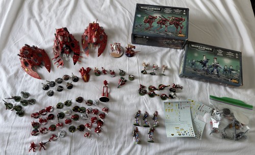 Warhammer 000 eldar army - warhammer,
