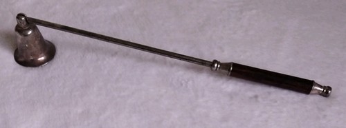 Vintage long handled candle - long,