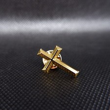 Gold Cross Crucifix Jesus