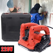 NEW 220V 1600W Electric Planer Sander Concrete Miller Machine Wall Shovel Kit UK