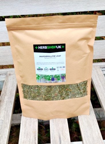 Marshmallow leaf dried herb - leaf,