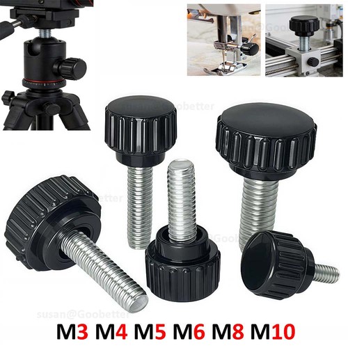 Knurled thumb screws plastic - thumb,