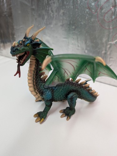 Vintage schleich green dragon - vintage,