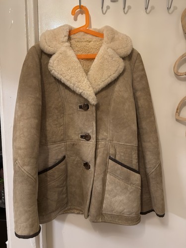 Ladies sheepskin coat size - size, 36