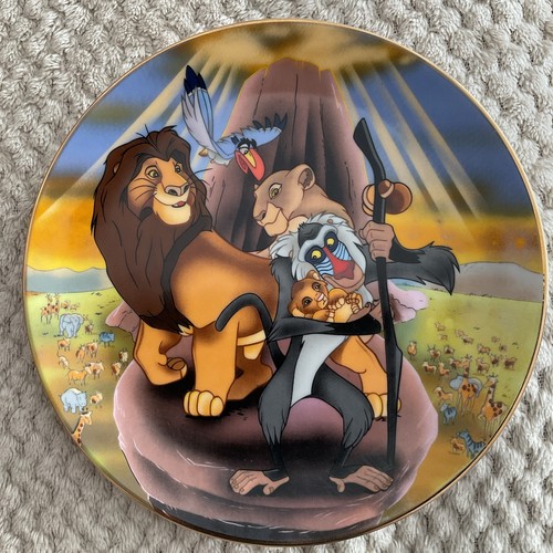 Disney plate - (1994, king)