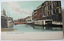 1910 Erie Canal and Barges