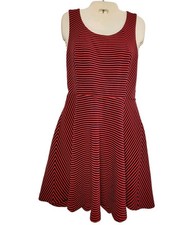 Express Red & Navy Striped