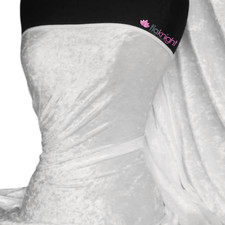 Crushed Velvet Craft Dress