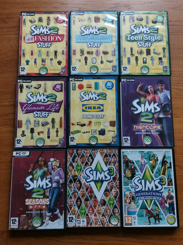 The sims pc - 3, bundle