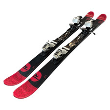Rossignol Short 7 Mid-Ski 120cm Twin Tip Skis w/ Adjustable Bindings Used