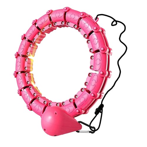 Weighted smart hula hoop with - smart,