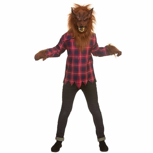 Child werewolf halloween - child, boys