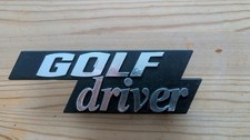 Vw Mk1 Golf Driver Grill Badge