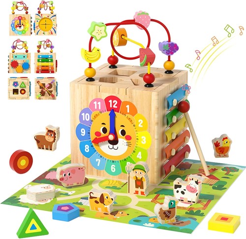 Baby wooden montessori - wooden,