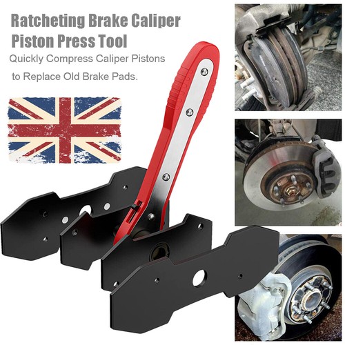 Red brake caliper press - red,