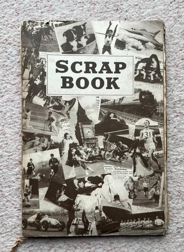 Vintage coronation scrap book - coronation,