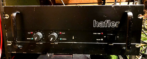 Hafler p500 stereo power - hafler,