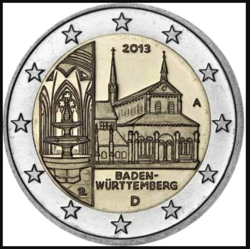 Germany coin euro - 2€,