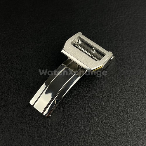 18mm silver folding deployment - 18mm,