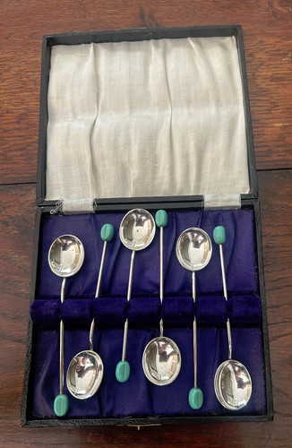 Vintage set six boxed - of,
