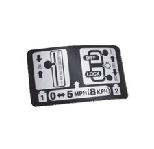 LAND ROVER DEFENDER RANGE ROVER CLASSIC DISCOVERY 1 Original B Warning Label