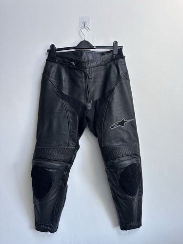 Alpinestars mens black leather - black,