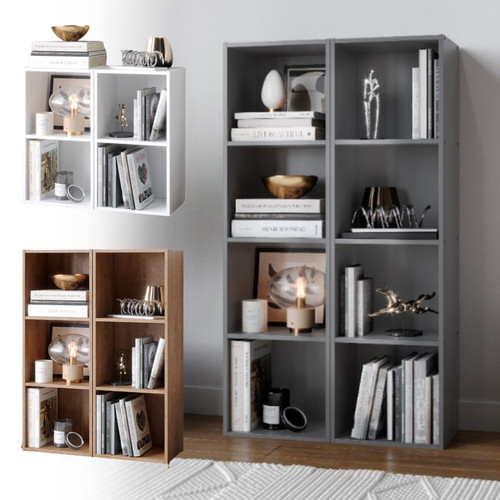 4 tier wooden bookcase - 3,,