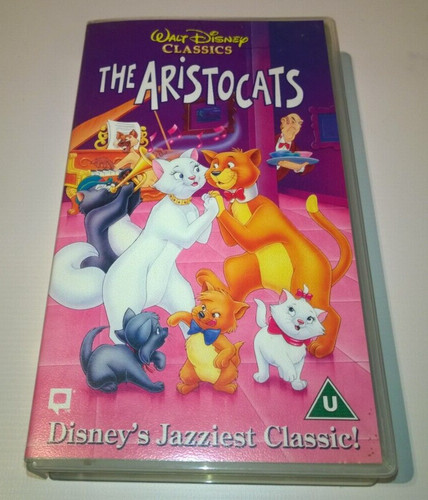 Aristocats vhs tape cassette - aristocats,